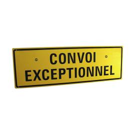 DOUBLE-SIDED ALUMINUM PANEL EXCEPTIONAL CONVEYOR MARKING 1100x400x2mm CLASS B PRISMATICS